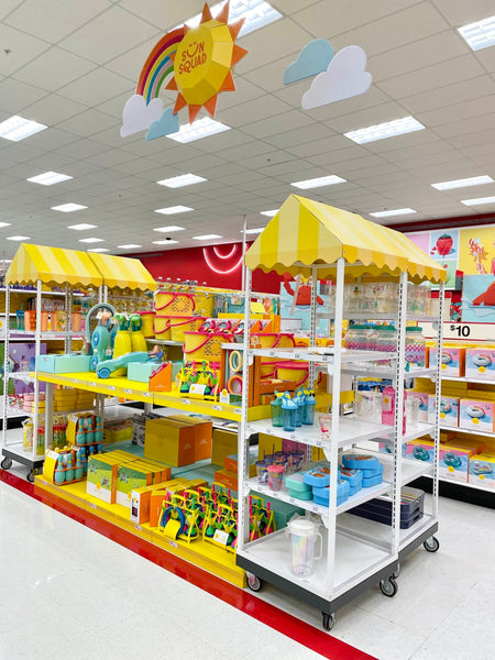 Summer is here! We spotted a bunch of fun Target pools, floats, toys, and more to help you have a splashing good time at the beach or pool!