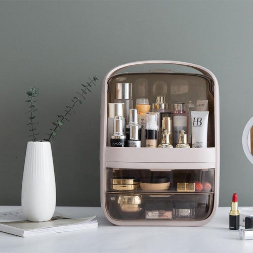 The Beauty Capsule™-Large Portable Acrylic Beauty & Makeup Organizer