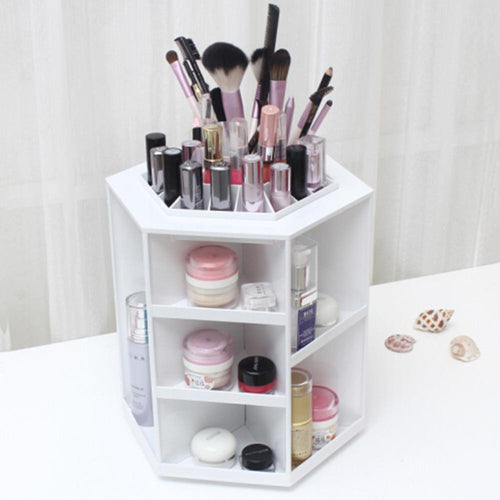 360 Rotating Make Up Organizer Cosmetic Display Storage Stand