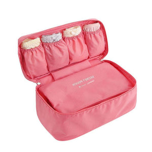 Bra Underwear Storage Bag Waterproof Nylon Travel Portable Makeup Organizer Handbag Cosmetic Container