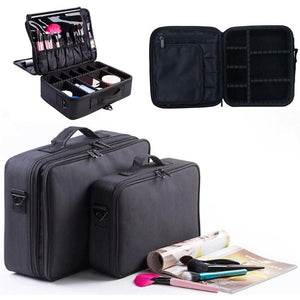 High Quality Professional Empty Makeup Organizer Bolso Mujer Cosmetic Case Travel Large Capacity Storage Bag Suitcases DMG
