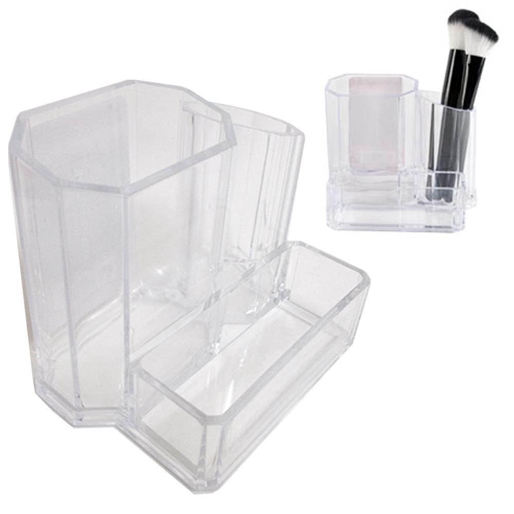 1 Clear Makeup Vanity Cosmetic Organizer Case Storage Jewelry Holder Box Make Up