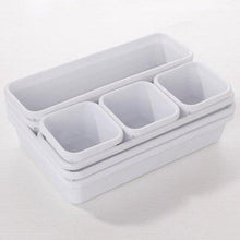 Load image into Gallery viewer, Plastic Desk Top Drawer Cosmetic Organizer Home Storage Box