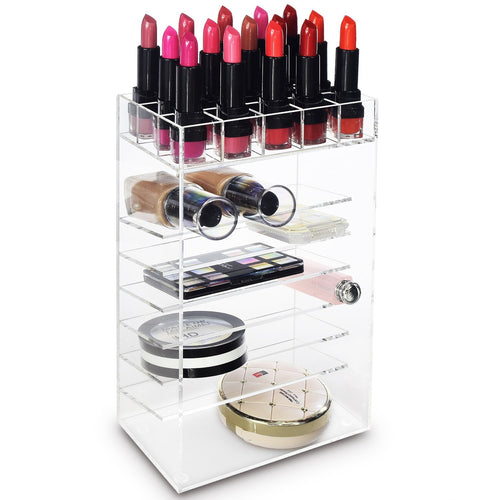 #COM1015 Acrylic Cosmetic Makeup Organizer