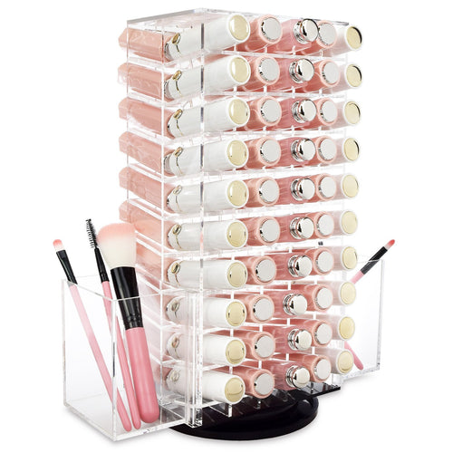 #COM1016 Spinning Acrylic Makeup Organizer