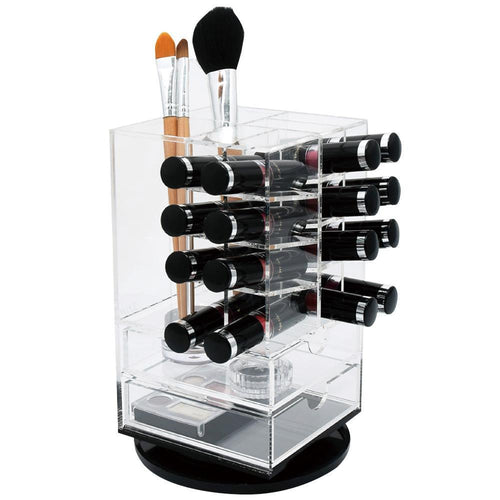 #COM1706 Acrylic Rotating Makeup Cosmetic Lipstick Lip Gloss Rack