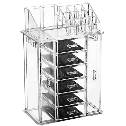 #COM7632 Acrylic Makeup Organizer Jewelry Storage