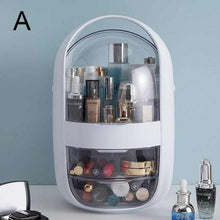 Load image into Gallery viewer, Dustproof Makeup Organizer Modern Jewelry and Cosmetic Storage Display Boxes with Handle