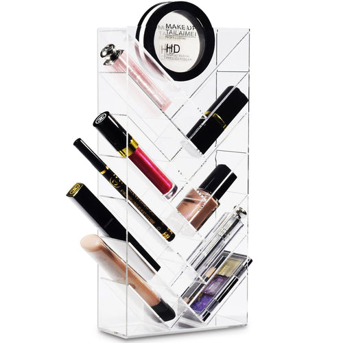 #COM4614 Acrylic Makeup Organizer Lipstick Rack Lip-gloss Holder