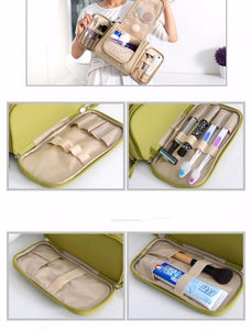 2017 Hot Sale!Large Hanging Travel Man Deluxe Toiletry Bag Wash Makeup Organizer Pouch Women Big Cosmetic Bags Bulk