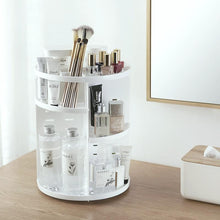 Load image into Gallery viewer, Fashion 360-degree Rotating Makeup Organizer Box