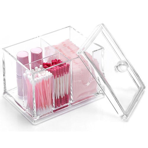 Cotton Balls Makeup Holder And Makeup Storage