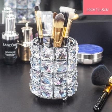 Crystal Makeup Organizer Tools Display Box