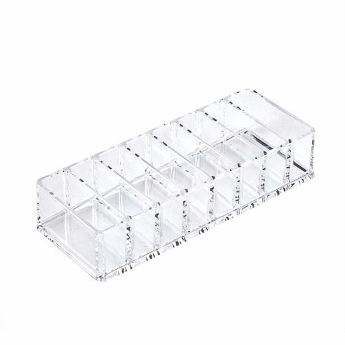 Acrylic 8 Girds Makeup Organizer Storage Box