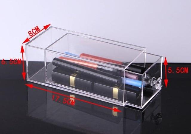 Clear Acrylic Makeup Organizer Storage Box