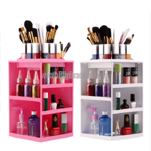 360º Rotating  Makeup Organizer